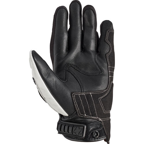 White Oxford RP-4 2.0 Sports Short Motorcycle Motorbike Gloves Black